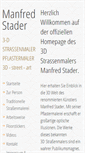 Mobile Screenshot of pflastermalerei.de